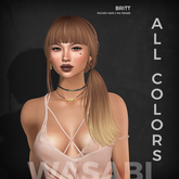 Wasabi // Britt Mesh Hair - All colors