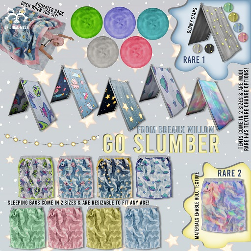 Go SLumber - Pink Rug - Breaux Willow [Boxed]