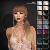 Wasabi // Britt Mesh Hair - Lunar Ombre