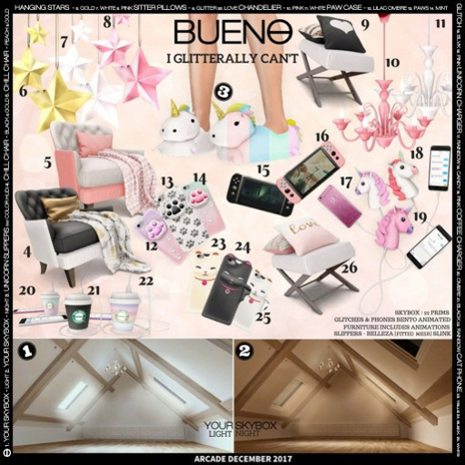 BUENO-Sitter-Pillows - Glitter