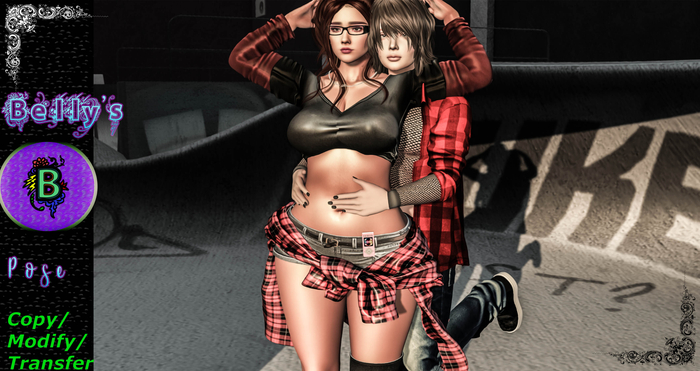 Belly's Friends Pose