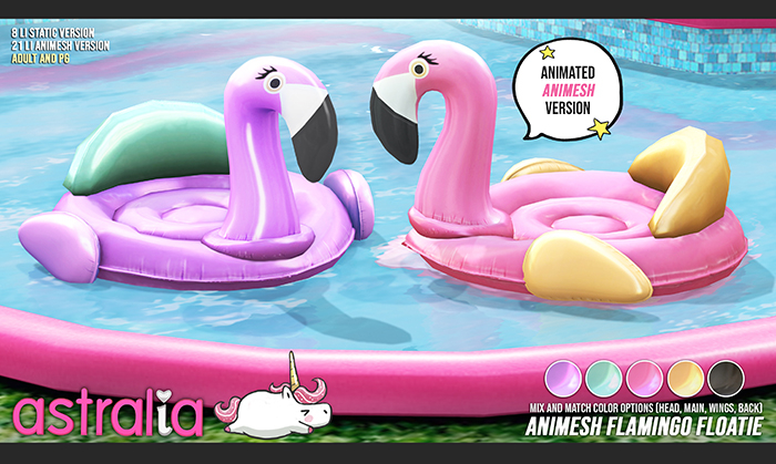 Astralia - Animesh Flamingo Floatie (PG)