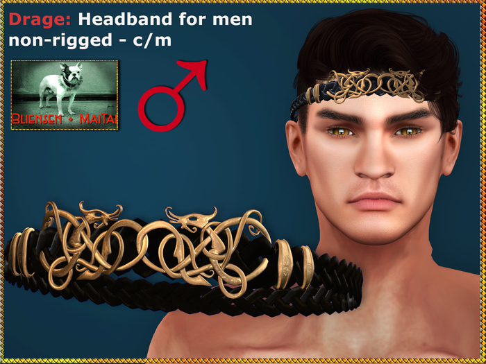 Bliensen + MaiTai - Drage - Headband M