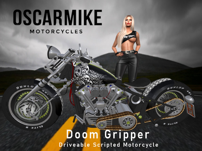 OscarMike Doom Gripper Motorcycle