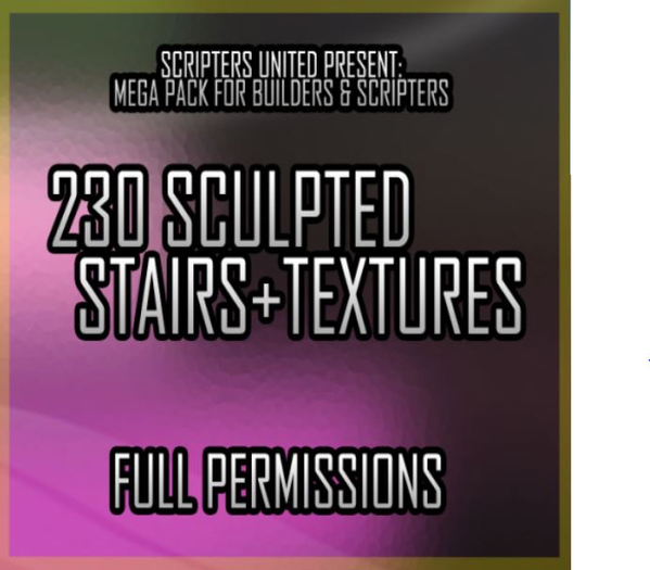 230 Sculpted Stairs+Textures