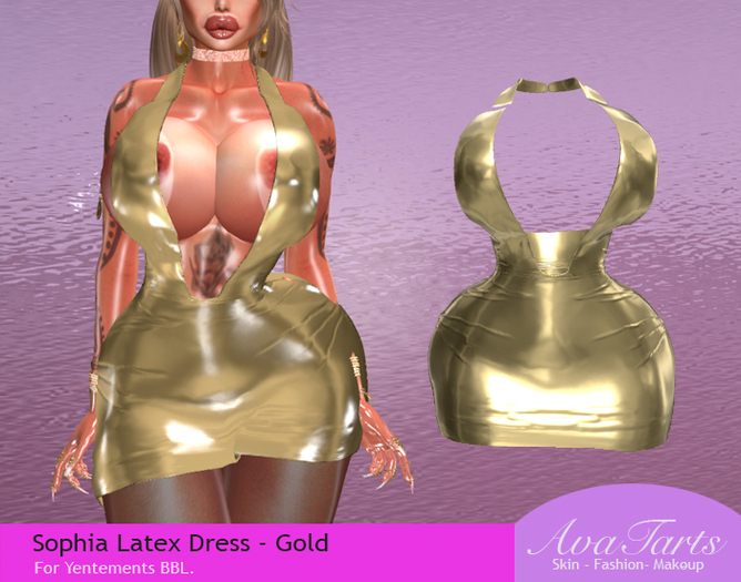 AvaTarts Sophia Dress - BBL (Gold)