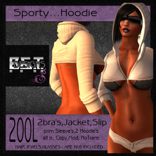 B&T -=<SportyHoodie>=- GreyLight