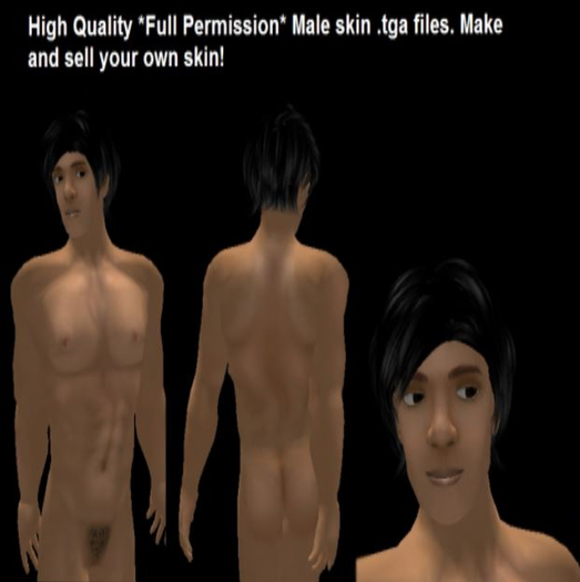 Full Perm Male Skin TGA