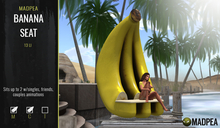 MadPea Banana Seat