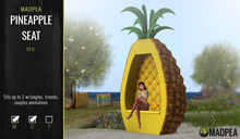 MadPea Pineapple Seat [Add Me!] Boxed
