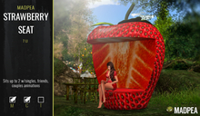 MadPea Strawberry Seat