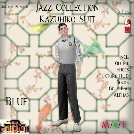~CdE~ Jazz Kazuhiko BLUE Suit