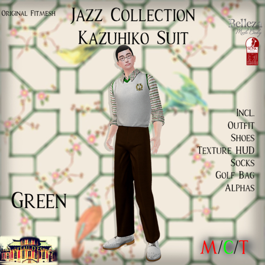 ~CdE~ Jazz Kazuhiko GREEN Suit
