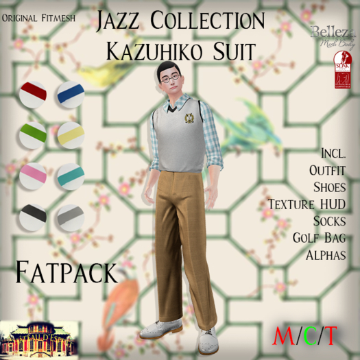 ~CdE~ Jazz Kazuhiko Suit FATPACK