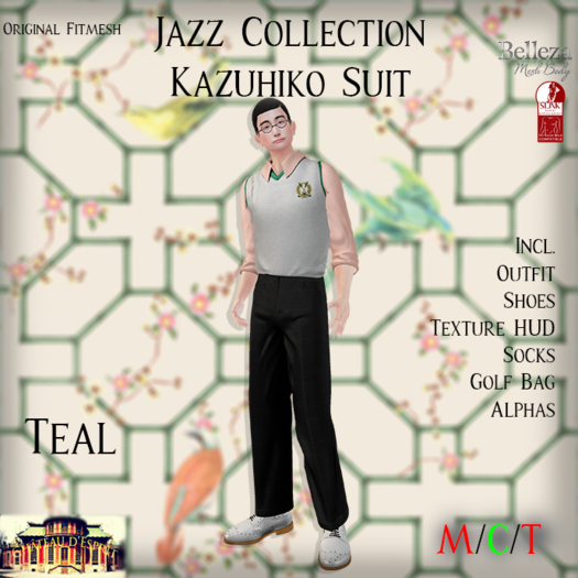 ~CdE~ Jazz Kazuhiko TEAL Suit