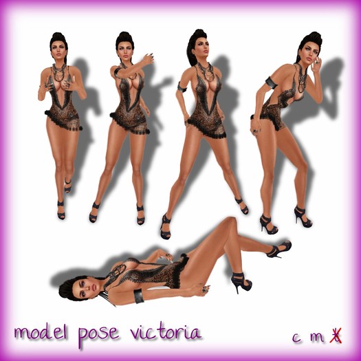 50% Off. PURPLE POSE VICTORIA - Static Pose Model - Stand , model , pose , photo.