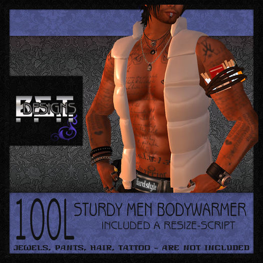 B&T -=<sturdyMale Warmer>=- White