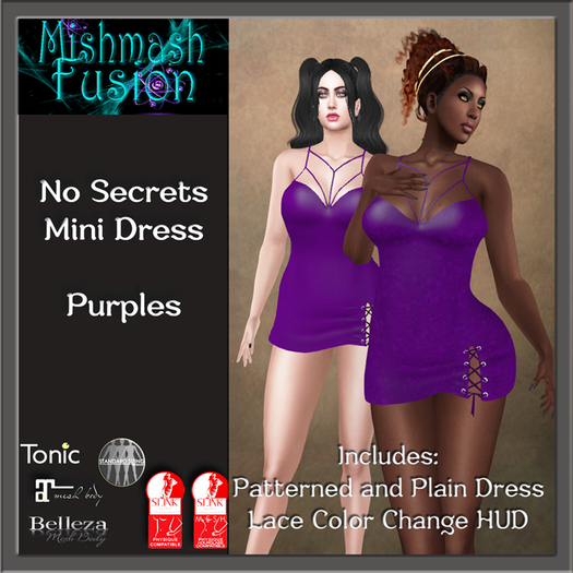 ~*MF*~ No Secrets Mini - Purples