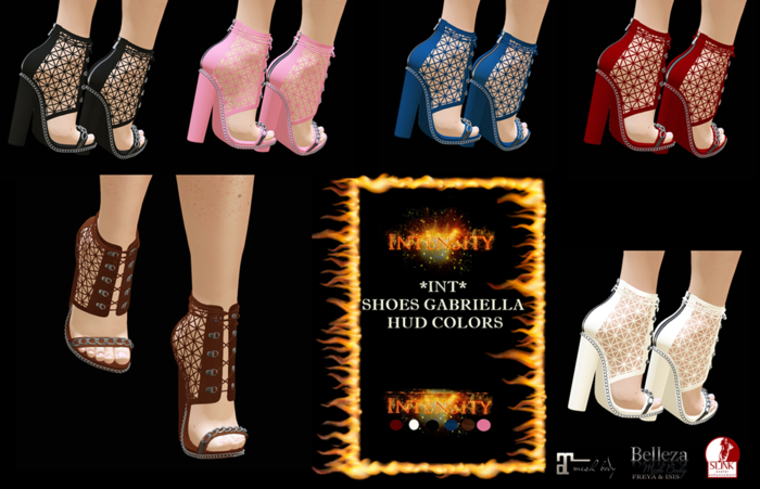 *INT* SHOES GABRIELLA HUD COLORS