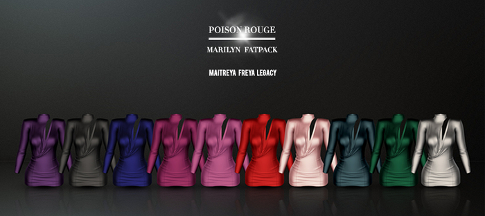 POISON ROUGE MARILYN FATPACK
