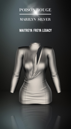 POISON ROUGE MARILYN Silver