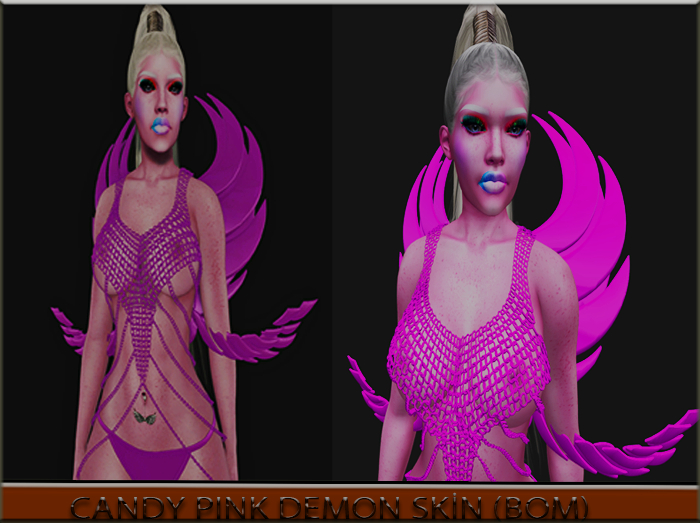 CANDY PINK DEMON SKIN (BOM)