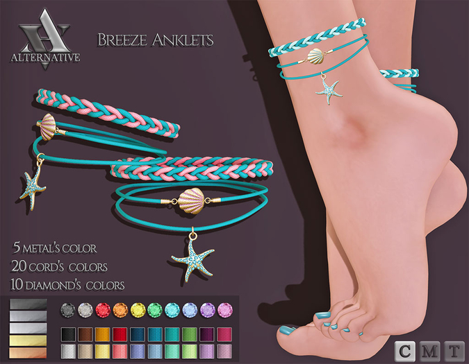 [AlternatiVe]  Breeze Anklets