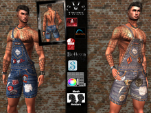 V-Twins Biker - Biker denim cargo for Belleza, Signature, Sink, Adamn and Altamura