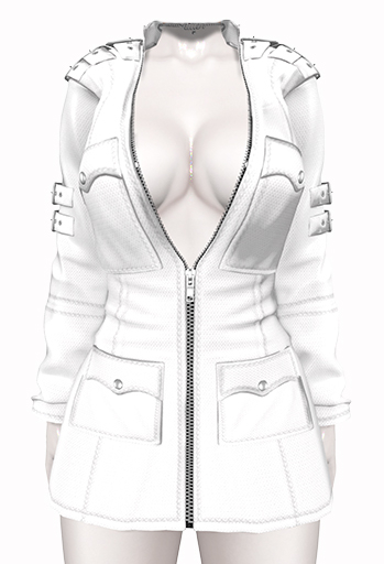 *CK* Lovers jacket WHITE