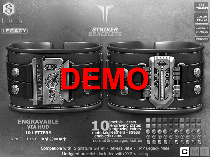 **RE** {DEMO} Striker Bracelets BOX