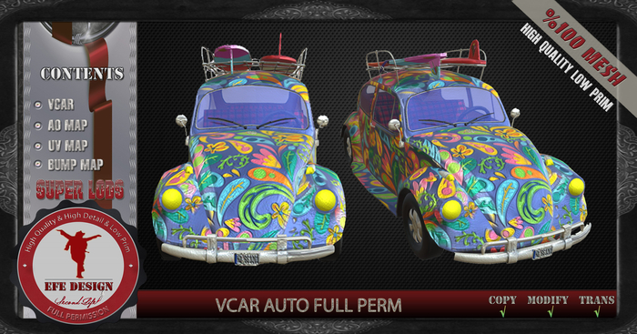 Vcar Auto Full Permission ADD