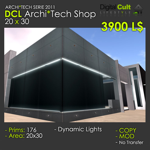 *** DCL Archi*Tech SHOP 20x30