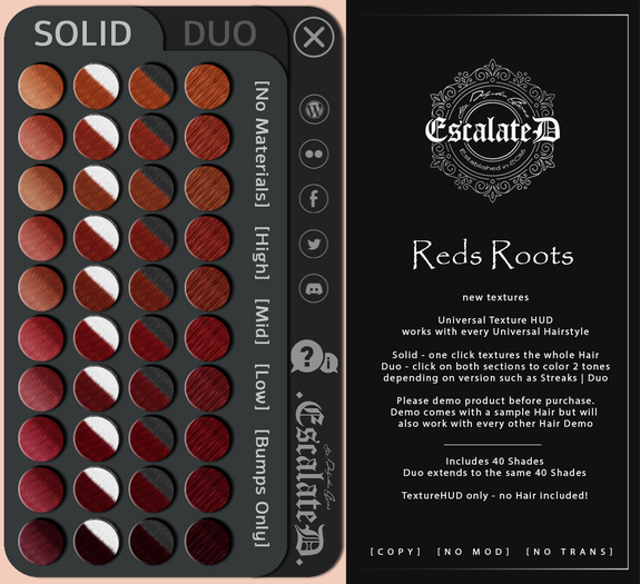 .EscalateD. Reds Roots Universal HUD