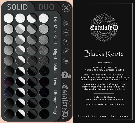 .EscalateD. Blacks Roots Demo HUD