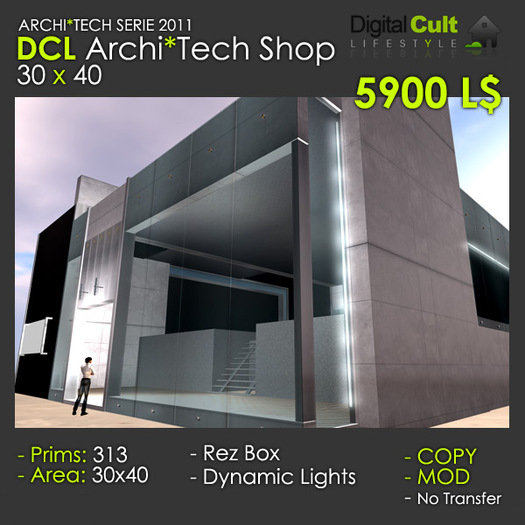 *** DCL Archi*Tech SHOP 30x40