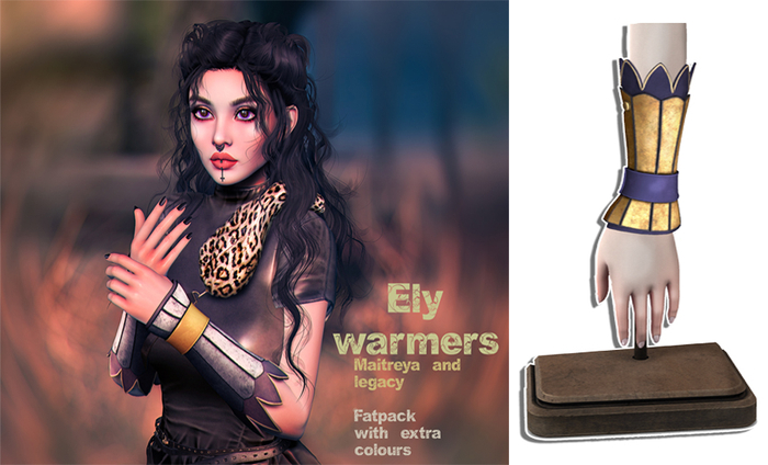 UNA. Elys Warmers Blue