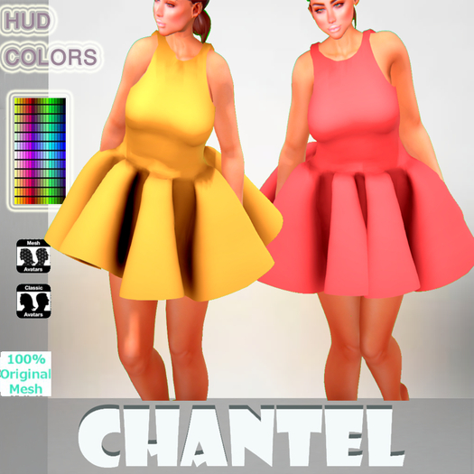 ::CH::SW Dress  with Hud-ALL (Colors)