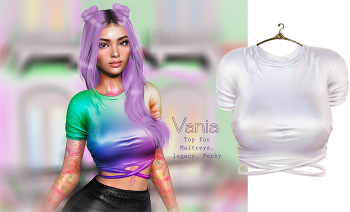 UNA. VaniaTop White