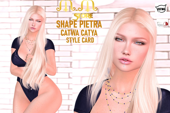 M.M STORE SHAPE  PIETRA CATWA FACE CATYA