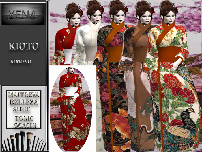 KIOTO. KIMONO MODEL 1