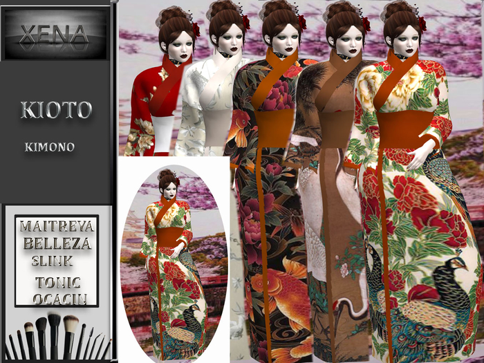 KIOTO. KIMONO MODEL 5