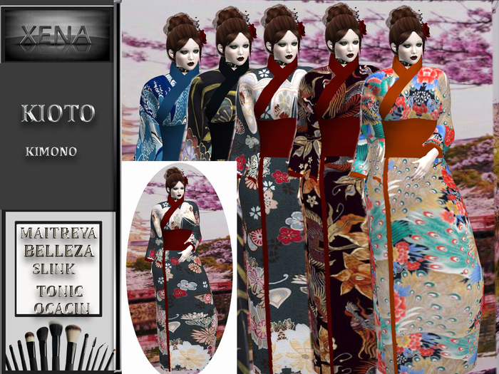 KIOTO. KIMONO MODEL 8