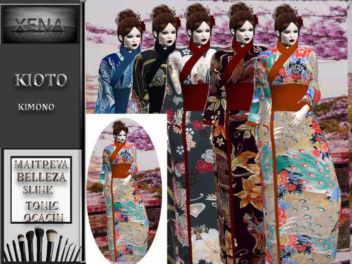 KIOTO. KIMONO MODEL 10