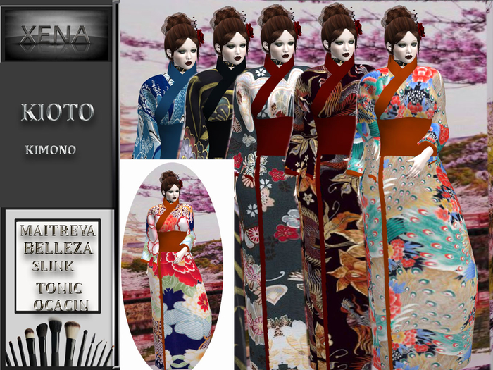 KIOTO. KIMONO MODEL 11