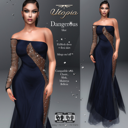 Utopia Dangerous blue