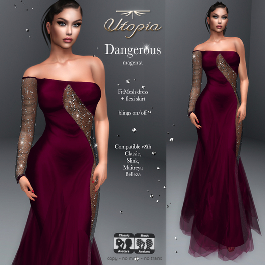 Utopia Dangerous magenta - Updated