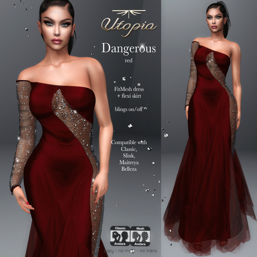 Utopia Dangerous red