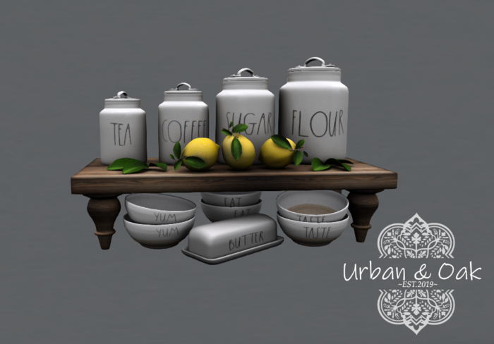 {U&O} Canister Decor