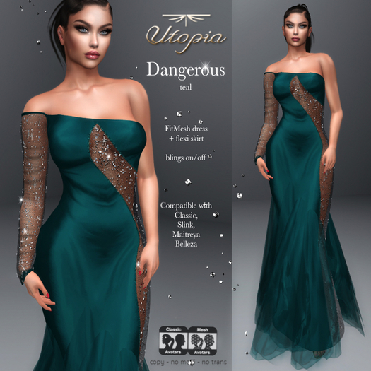 Utopia Dangerous teal