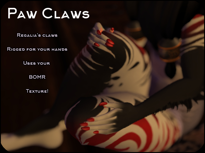 Regalia Paw Claws